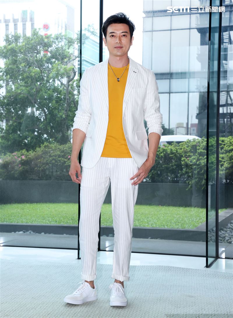 田家達在三立演新戲「羅雀高飛」。（記者邱榮吉/攝影）