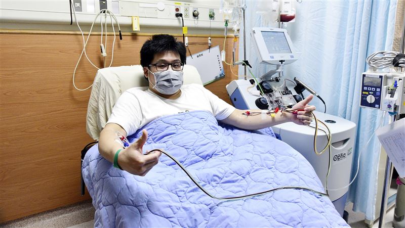 骨髓驗血建檔多年　終償捐髓救人宿願