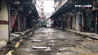 施工66天因雨路泥濘　草屯店家哀號