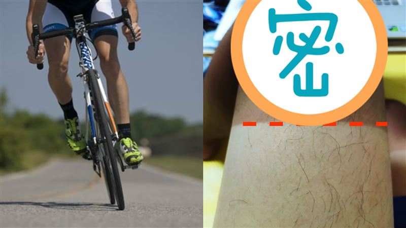 穿短褲騎單車！回家崩潰…腿成換日線