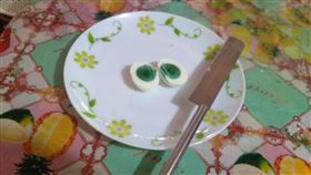 印度,雞蛋,蛋黃,綠色,口感（圖／翻攝自Shihabudheen Ak臉書）