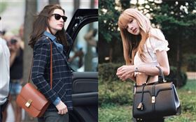 Lisa／安海瑟薇／CELINE。（圖／翻攝自IG）