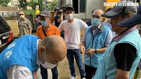 因應高雄這幾日頻繁降雨，高雄市長韓國瑜今（28日）上午再到七賢截流站視察。（圖／高雄市政府提供）