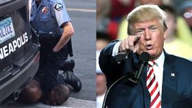 美警殺黑人引公憤　總統川普下令徹查
美國,種族歧視,執法不當,壓制,窒息,黑人,George Floyd,川普
翻攝自推特