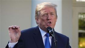 白宮經濟顧問柯德洛26日表示，美國總統川普（圖）為新冠病毒和其他事情對北京大為「憤怒」，美中貿易協議對他而言已不像從前那麼重要。（中央社檔案照片）