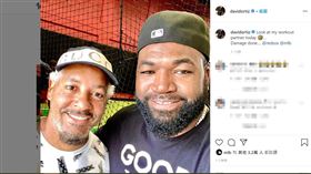 David Ortiz分享和Manny Ramirez的合照。（圖／翻攝自David Ortiz　IG）