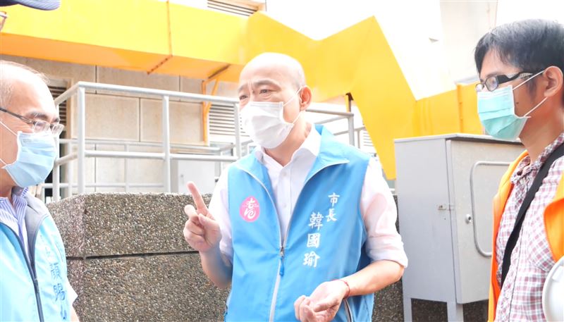 高雄七賢路逢雨必淹？韓國瑜給解答