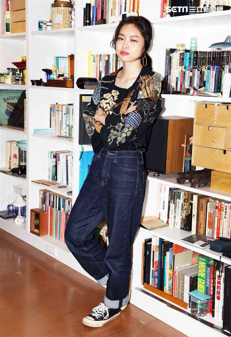 游珈瑄三立新聞網專訪。（記者邱榮吉/攝影）