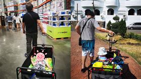 推車,載娃,好市多(翻攝自 Costco好市多 商品經驗老實說)