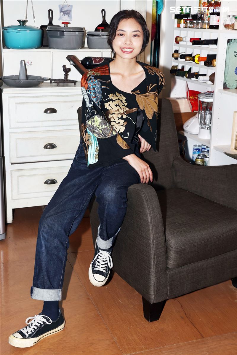 游珈瑄三立新聞網專訪。（記者邱榮吉/攝影）