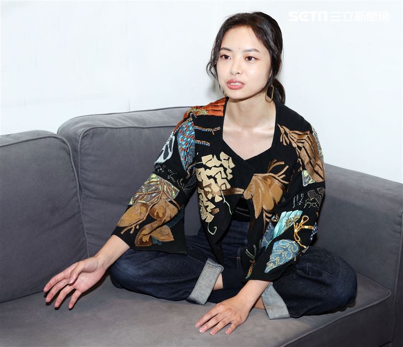 游珈瑄三立新聞網專訪。（記者邱榮吉/攝影）