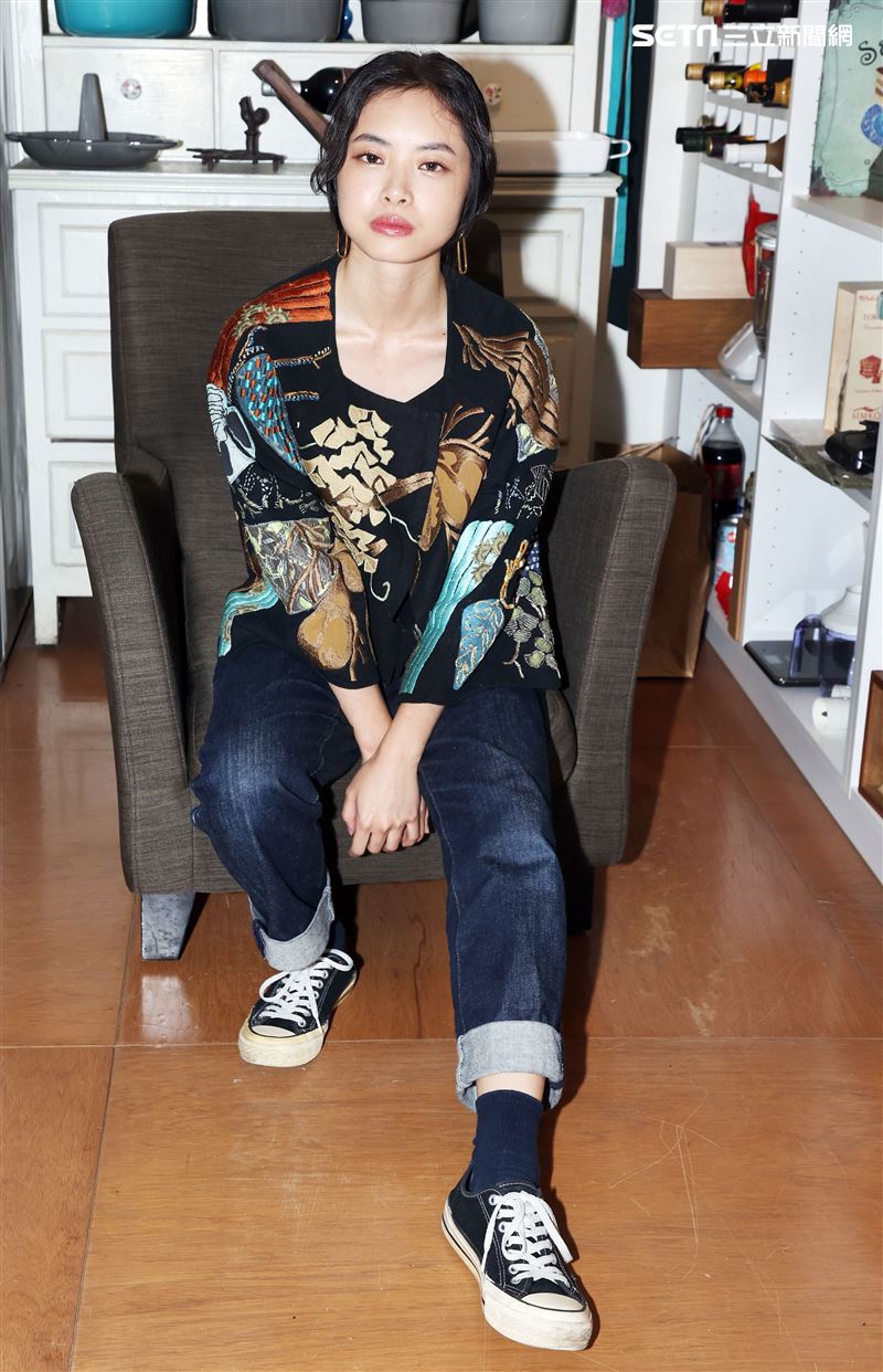 游珈瑄三立新聞網專訪。（記者邱榮吉/攝影）