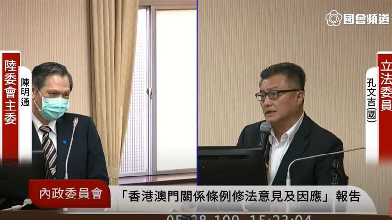 藍委問兩岸熱線斷？陳明通霸氣回這句