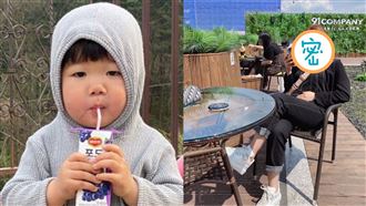 萌娃厭世照爆紅　曝親媽照顏值網看傻