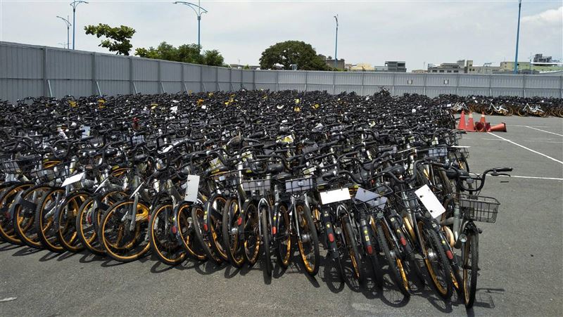 oBike倒閉！腳踏車一輛只賣3元