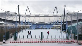 ▲英超將在6月17日復賽，剩餘92場賽事全部閉門進行。（圖／美聯社／達志影像）