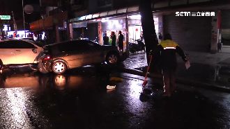 又是酒駕！休旅車酒駕連環撞路邊4車