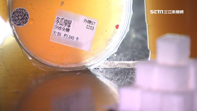 一杯超標！冬瓜檸檬換算含14顆方糖