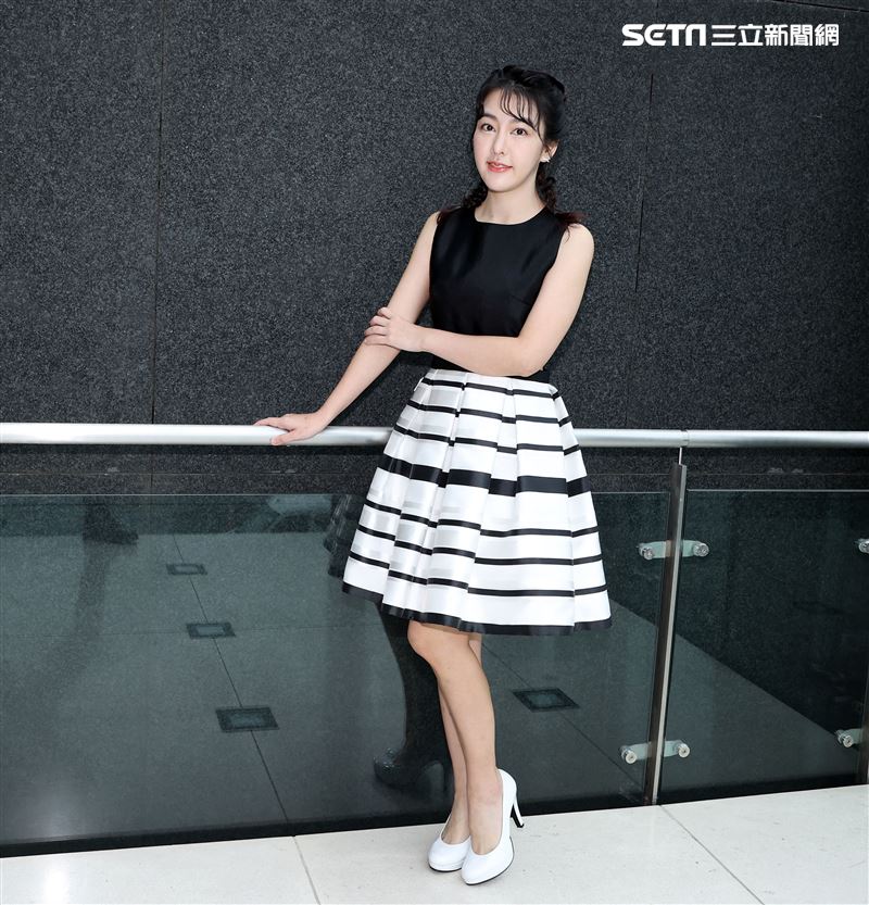 蔡詩羽三立新聞網專訪。（記者邱榮吉/攝影）