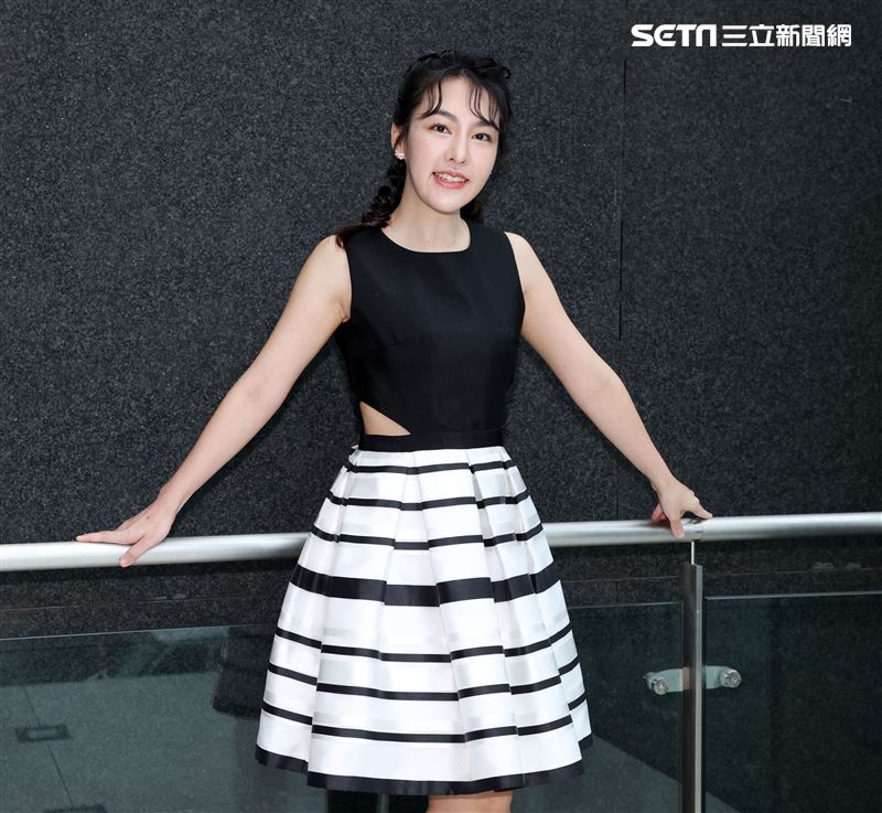 蔡詩羽三立新聞網專訪。（記者邱榮吉/攝影）
