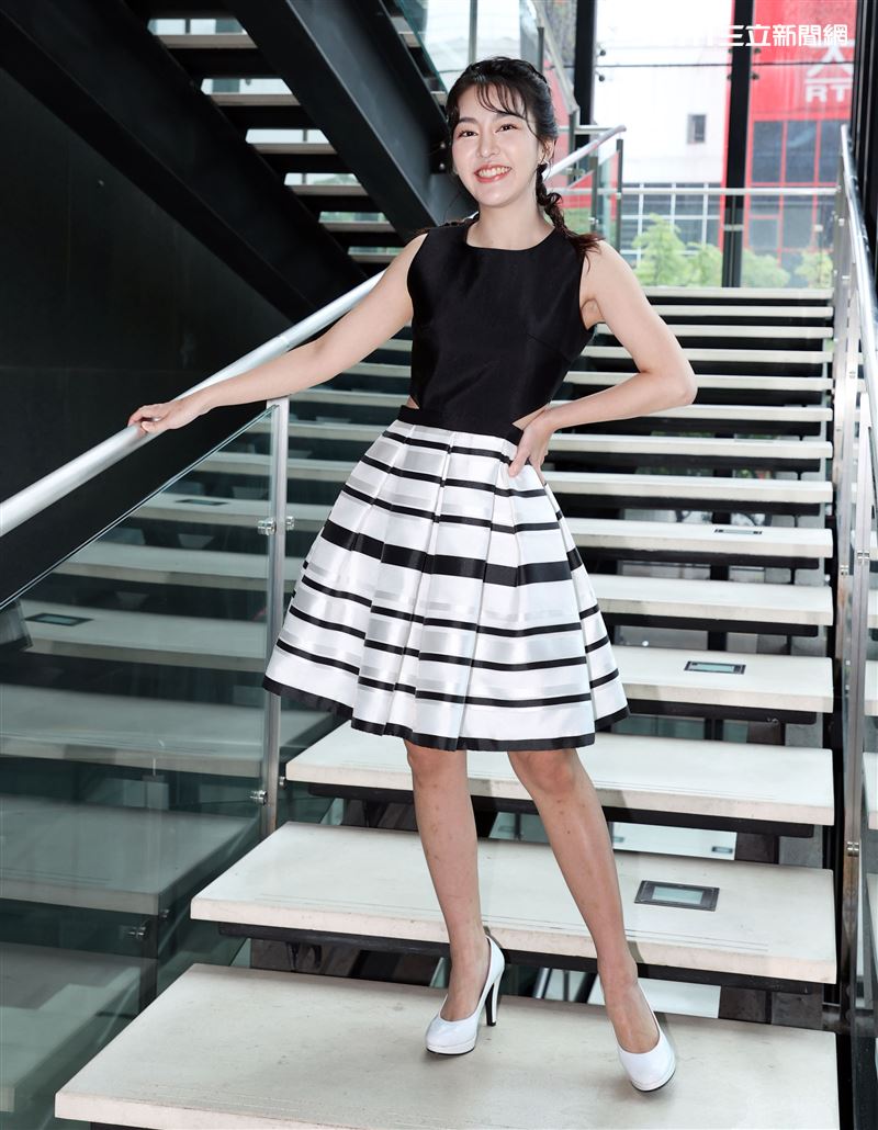 蔡詩羽三立新聞網專訪。（記者邱榮吉/攝影）