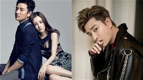 李小璐與老公賈乃亮。（翻攝微博）