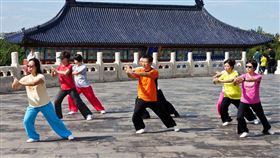 打太極拳　防疫