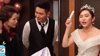 王宇婕爆乳飆台語　葉全真偷笑被抓包