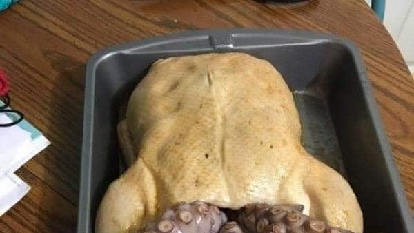 驚見「恐怖異形獸」料理　老饕搖頭了
