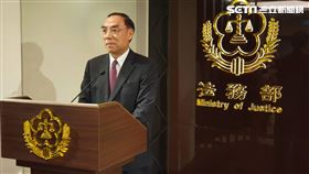 ▲通姦罪違憲並立即失效，法務部長蔡清祥表示遺憾。（圖／翻攝畫面）
