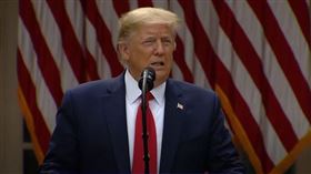 川普（圖／翻攝自白宮直播）