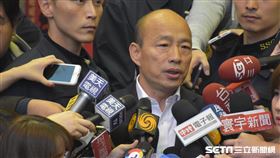 韓國瑜 張善政  記者林恩如攝影