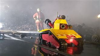 滅火機器人初登板！　新北消防生力軍