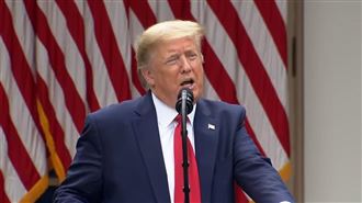 川普嗆白宮示威者：會用兇狠武器迎接