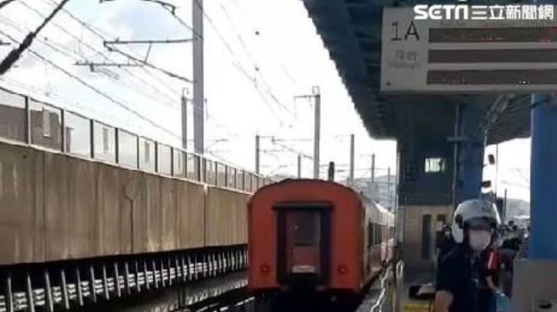 疑趕不上火車　老翁浮洲站落軌遭撞亡