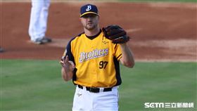 ▲中信兄弟先發投手萊福力。（圖／記者劉彥池攝影）