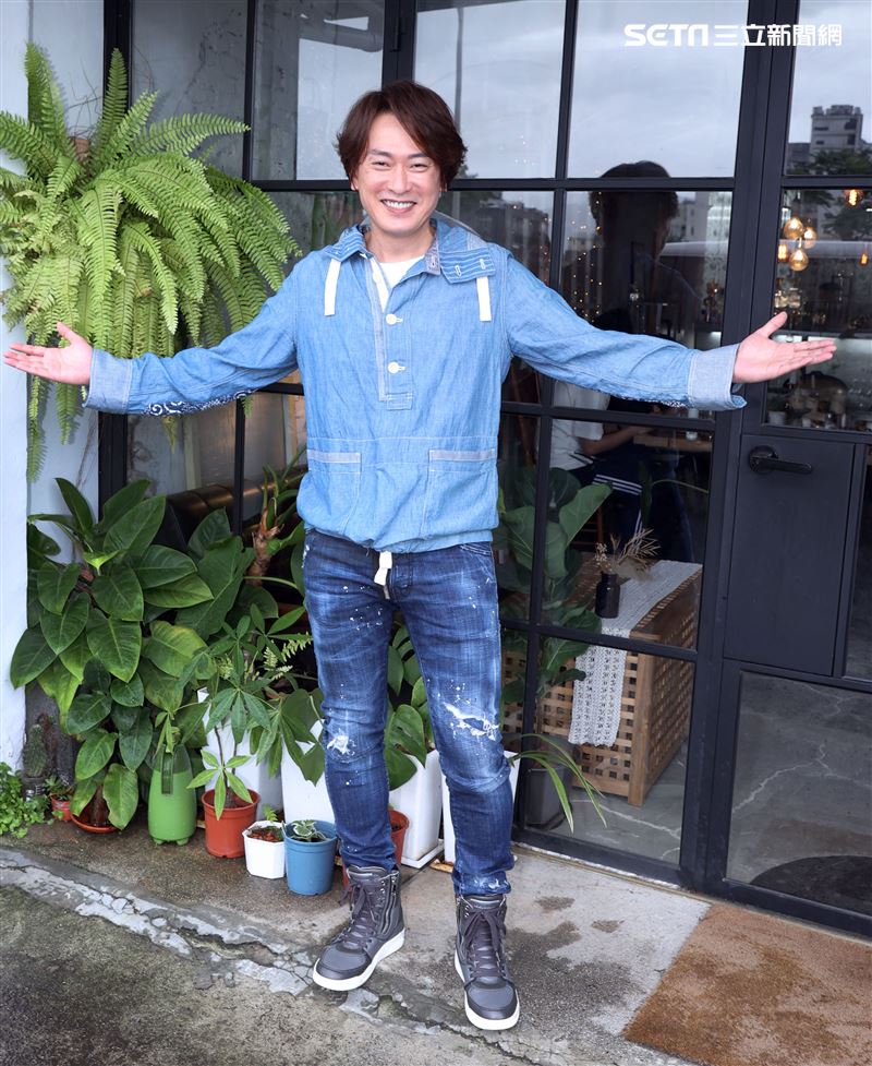 王識賢三立新聞網專訪。（記者邱榮吉/攝影）