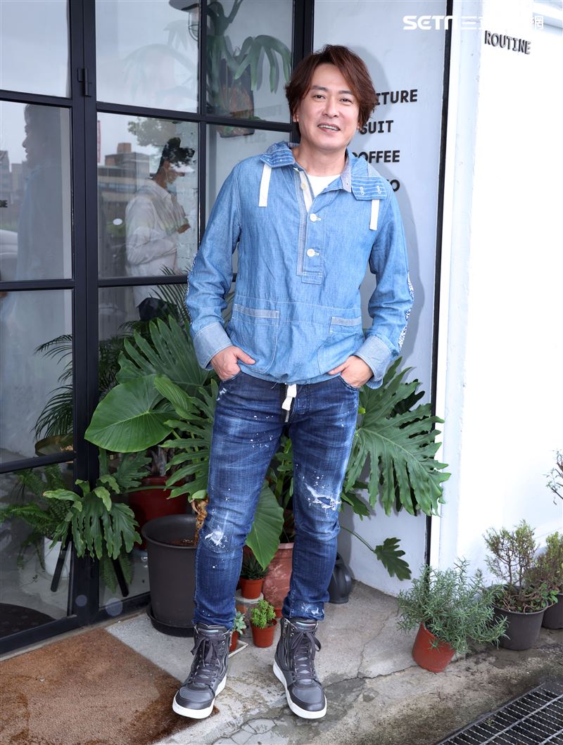 王識賢三立新聞網專訪。（記者邱榮吉/攝影）