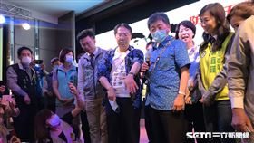 ▲陳時中台南行晚宴自助餐。（圖／記者花芸曦攝影）