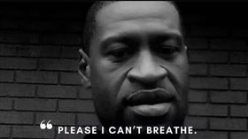 佛洛伊德生前曾不斷高喊「我不能呼吸」。（圖／翻攝自George Floyd臉書）

https://www.facebook.com/110242537325653/photos/a.132092615140645/132092728473967/?type=3&theater