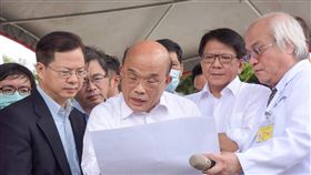 蘇貞昌視察屏東工程
圖翻攝自潘孟安臉書