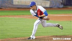 ▲富邦悍將投手江國豪。（圖／記者劉彥池攝影）
