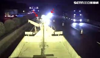 國道暗夜追撞！緩撞車擋死神保22命
