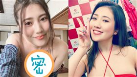 日本寫真女星草野綾。（合成圖／翻攝自草野綾IG）