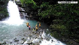 桃園市,復興區,霞雲瀑布,溺水,命危