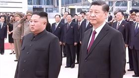習近平,金正恩,平壤,國是會議,中朝友好。（圖／翻攝自shonaiobako2010推特）