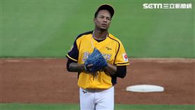 ▲中信兄弟先發投手米蘭達。（圖／記者劉彥池攝影）