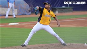 ▲中信兄弟先發投手米蘭達。（圖／記者劉彥池攝影）
