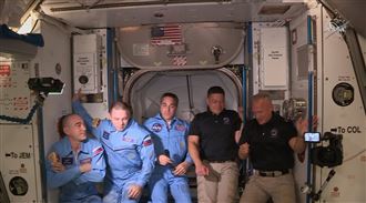 飛龍2號飛行19小時　登國際太空站