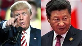 美國總統川普、中華人民共和國國家主席習近平（組合圖／資料照）